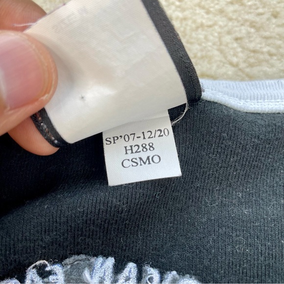 [M] VTG HARLEY DAVIDSON x AMERICAN EAGLE Womens Black Shirt With Lace Strings - Picture 6 of 11